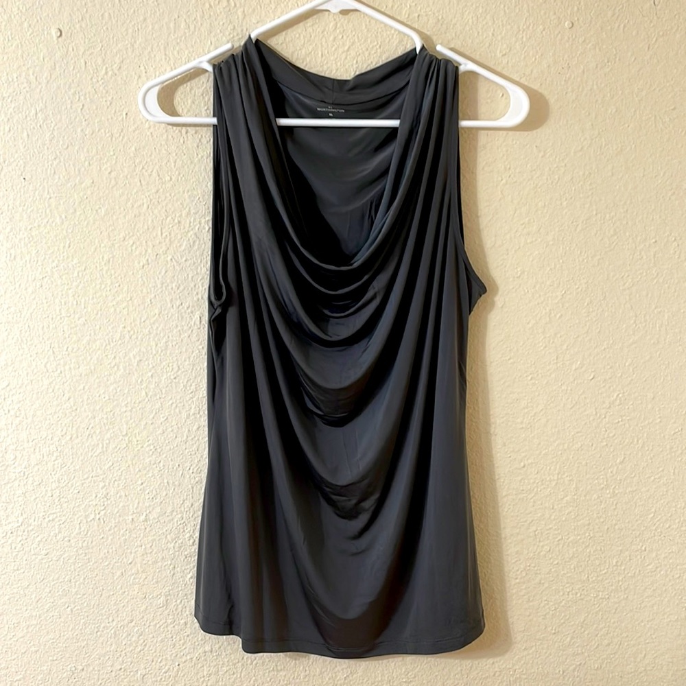 Satin sleeveless